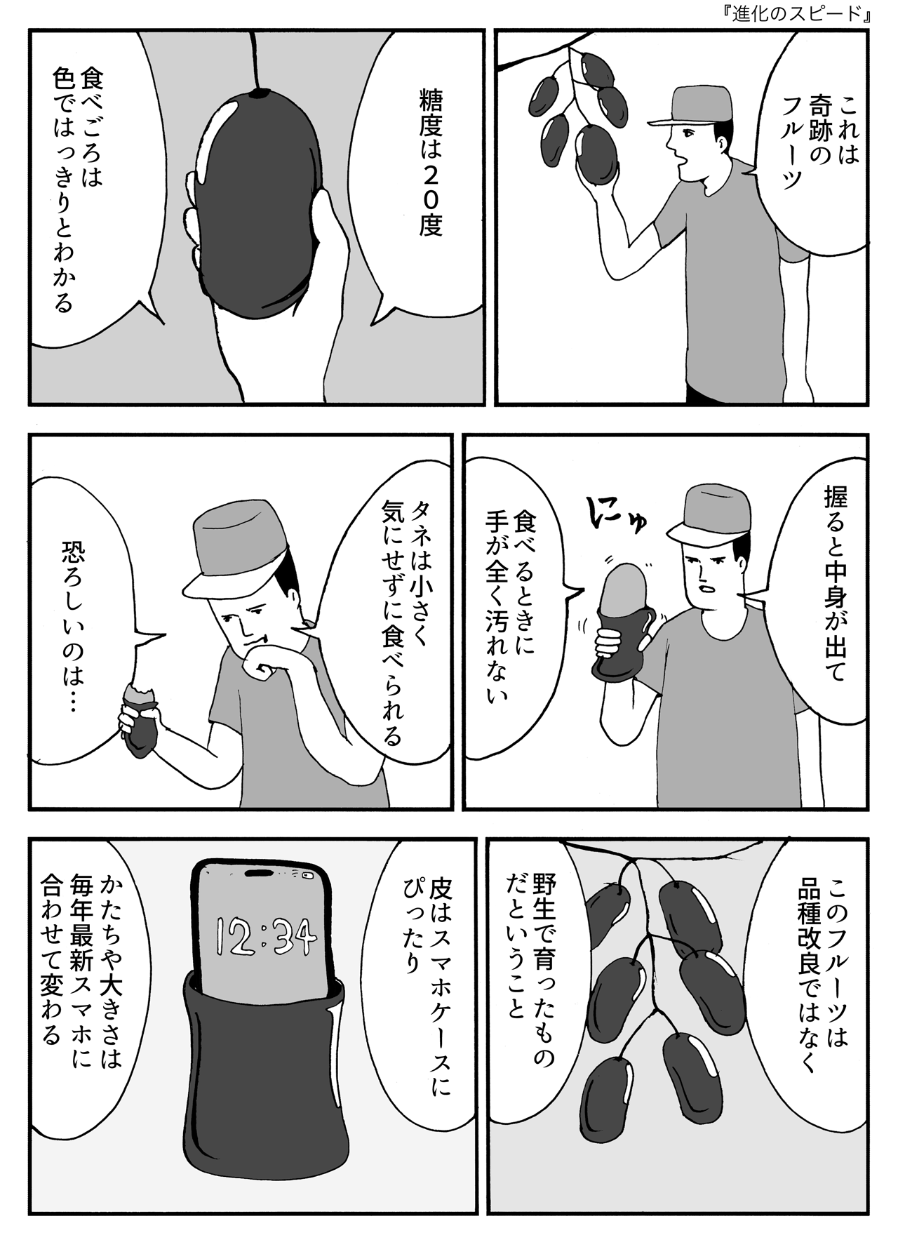 進化のスピード